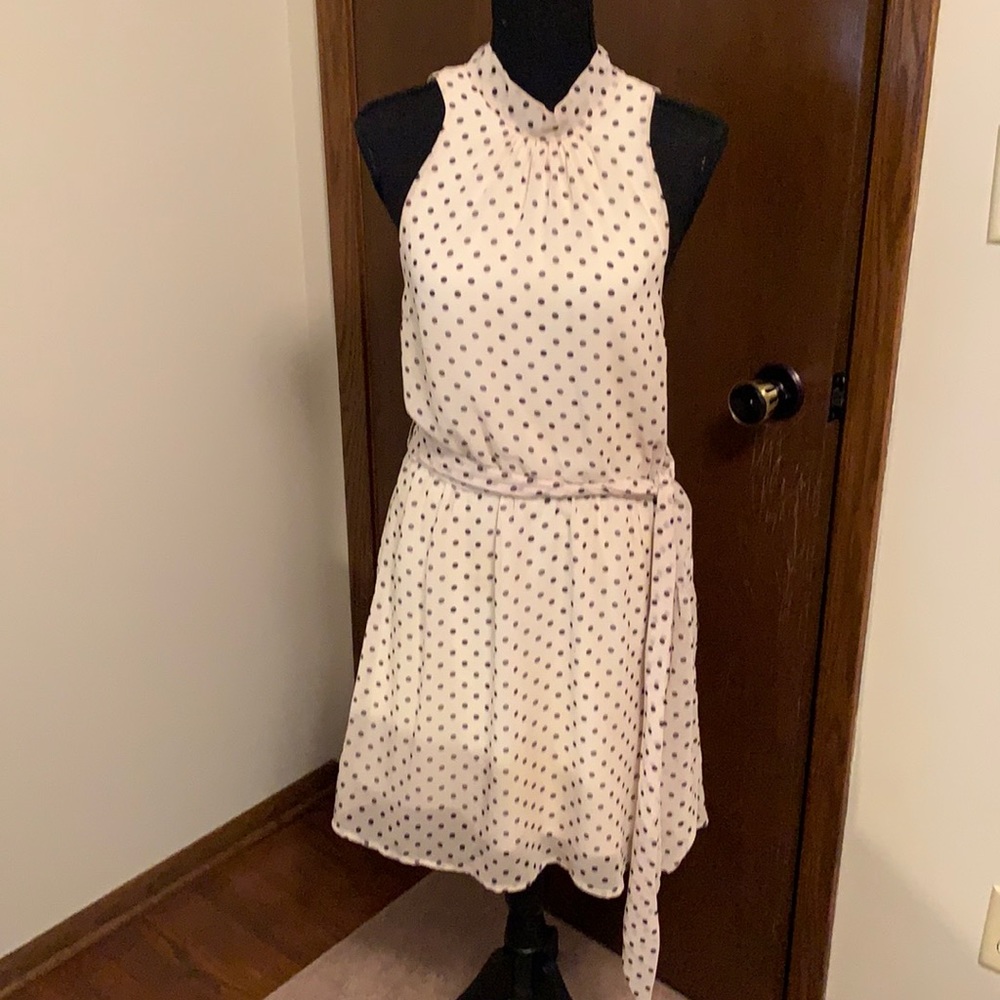 Sweet Pea Polka Dot Sleeveless Dress. Size S